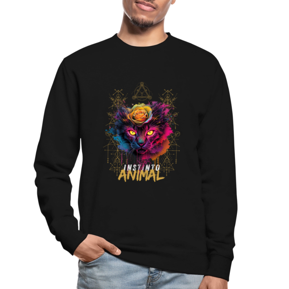 Sweatshirt Unissex “ANIMAL – O Instinto Criador” - black