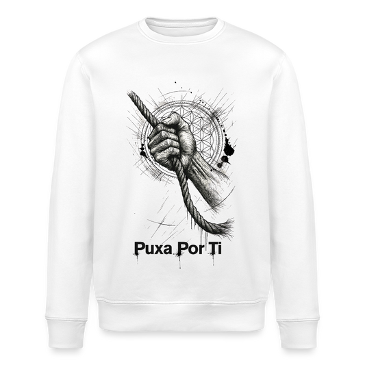 Sweatshirt - Puxa por ti - white
