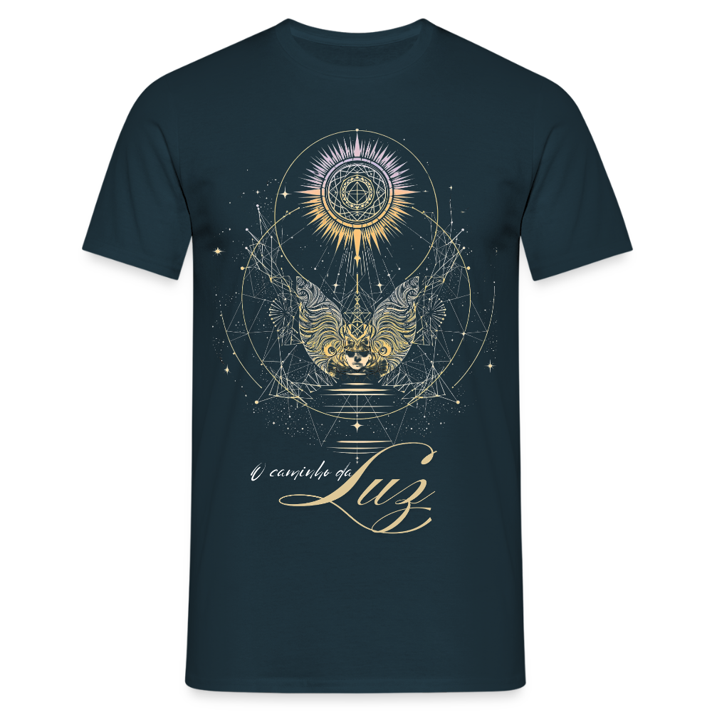 T-Shirt - O Caminho da Luz - navy