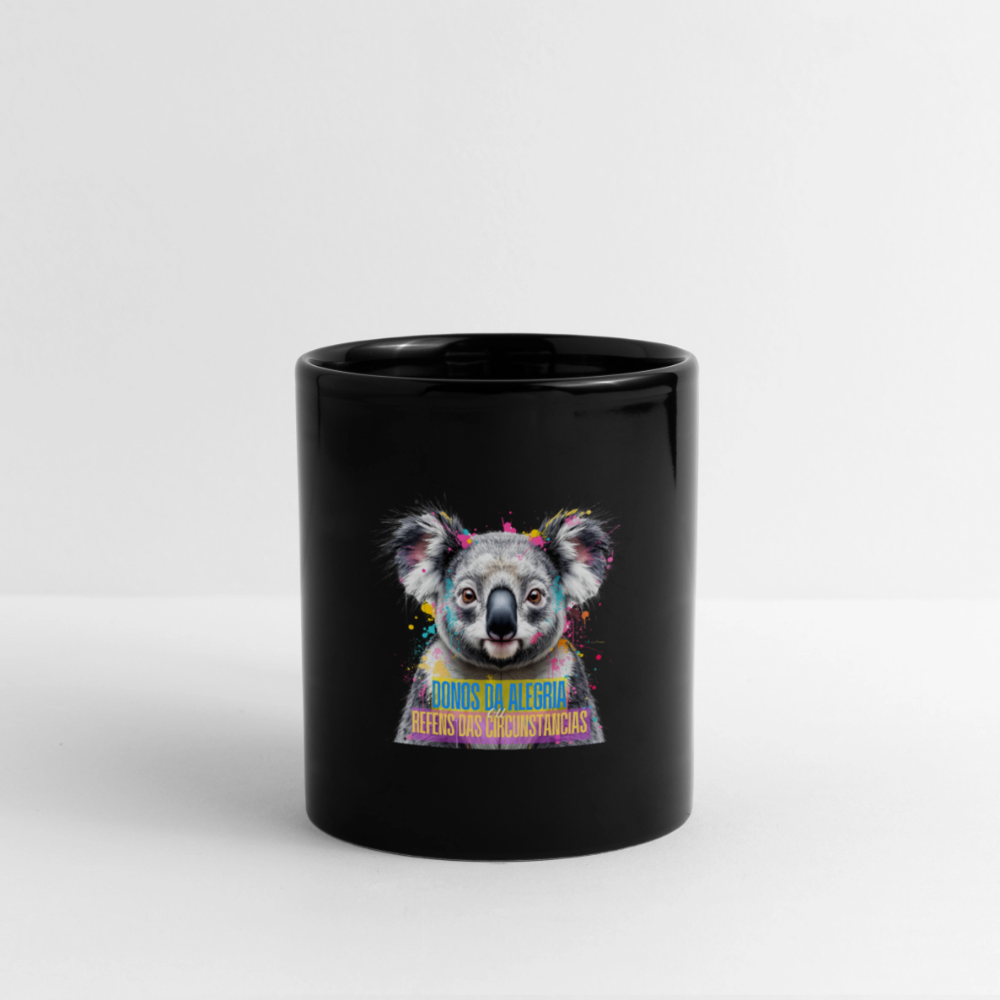 Caneca “Koala – Donos da Alegria” - black